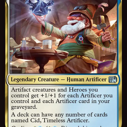Cid, Timeless Artificer [FINAL FANTASY] Foil