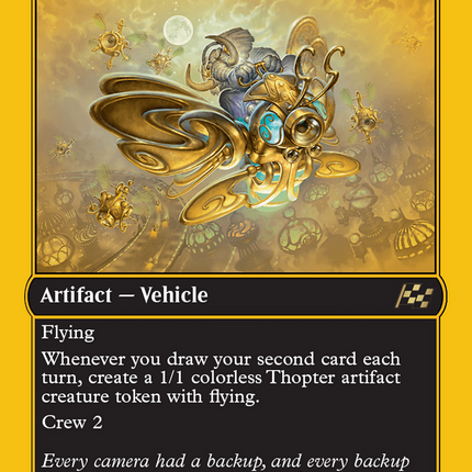 Thopter Fabricator (First-Place Foil) [Aetherdrift] Foil
