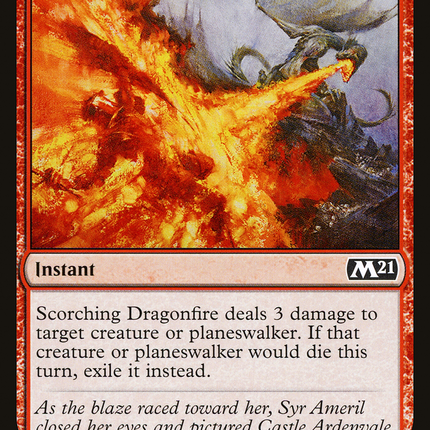 Scorching Dragonfire [Core Set 2021]
