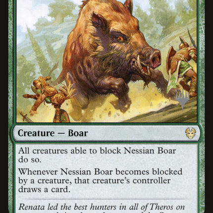 Nessian Boar [Theros Beyond Death Promos]