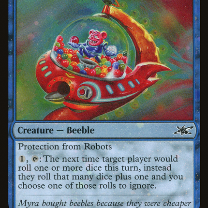 Bamboozling Beeble [Unfinity] Galaxy Foil
