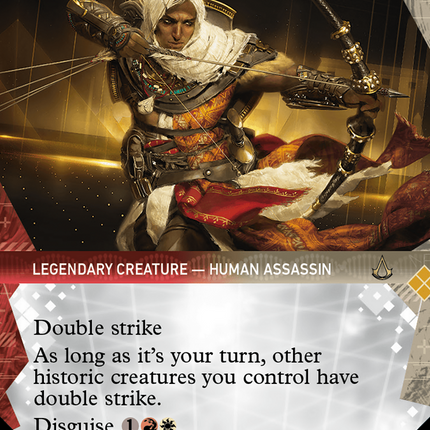Bayek of Siwa (Showcase) (Borderless) [Assassin's Creed] Foil