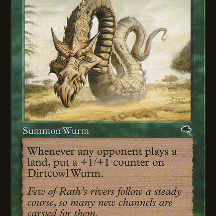 Dirtcowl Wurm (221) [Tempest]