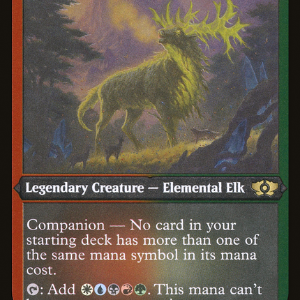 Jegantha, the Wellspring (companion) [Multiverse Legends] Etched Foil