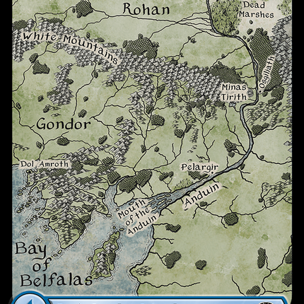 Island (715) [The Lord of the Rings: Tales of Middle-earth] Surge Foil