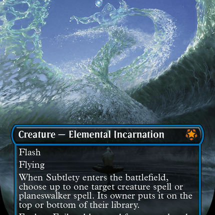 Subtlety (Borderless) [Special Guests] Foil