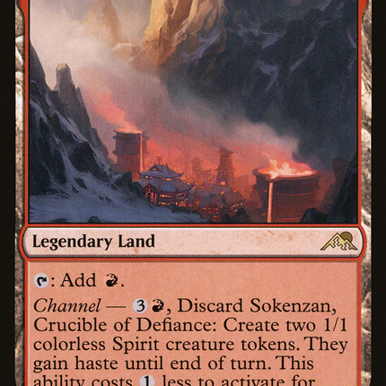 Sokenzan, Crucible of Defiance [Kamigawa: Neon Dynasty]