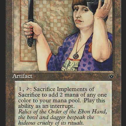 Implements of Sacrifice [Fallen Empires]