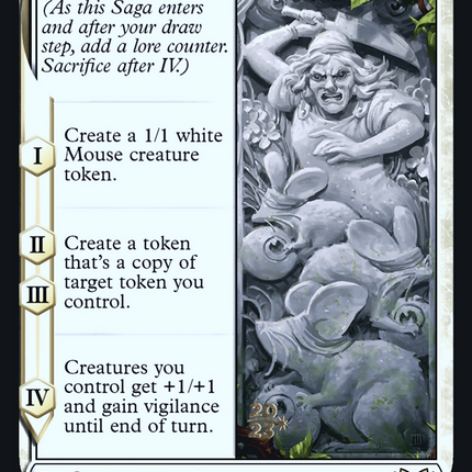 Three Blind Mice [Wilds of Eldraine Promos] Prerelease Foil