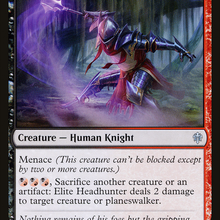 Elite Headhunter [Throne of Eldraine]
