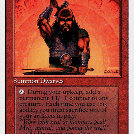 Dwarven Weaponsmith [Summer Magic / Edgar]
