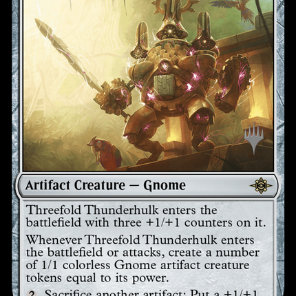Threefold Thunderhulk [The Lost Caverns of Ixalan Promos]