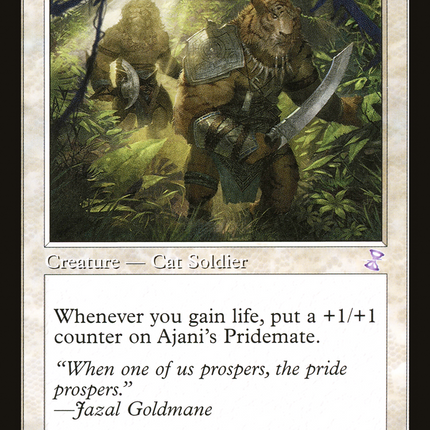 Ajani's Pridemate (Retro) [Time Spiral Remastered]