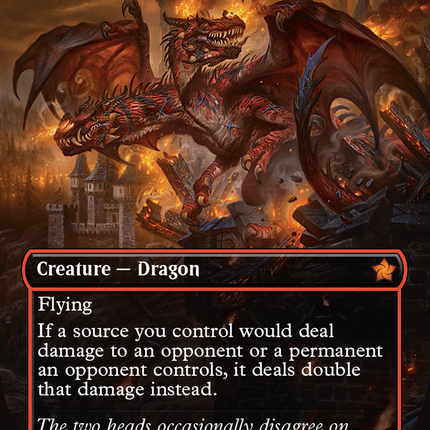 Twinflame Tyrant (Borderless) [Foundations] Foil