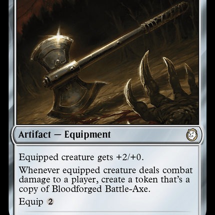 Bloodforged Battle-Axe [Fallout] Surge Foil
