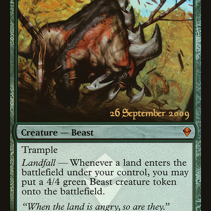 Rampaging Baloths [Zendikar Promos] Prerelease Foil