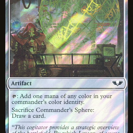 Commander's Sphere [Warhammer 40,000 Commander] Surge Foil