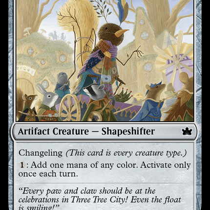 Three Tree Mascot [Bloomburrow] Foil