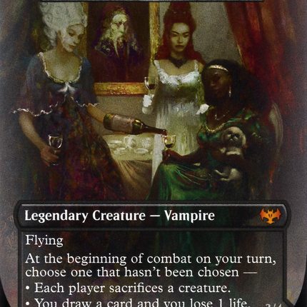 Henrika Domnathi // Henrika, Infernal Seer (Borderless) [Innistrad: Crimson Vow]