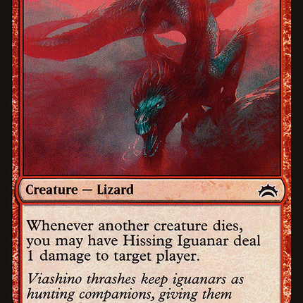 Hissing Iguanar [Planechase Anthology]