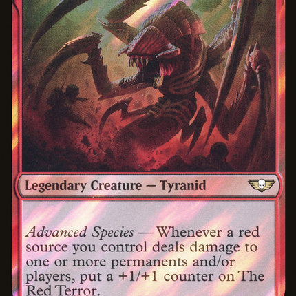 The Red Terror [Warhammer 40,000 Commander] Surge Foil