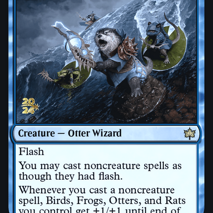 Valley Floodcaller [Bloomburrow Promos] Prerelease Foil