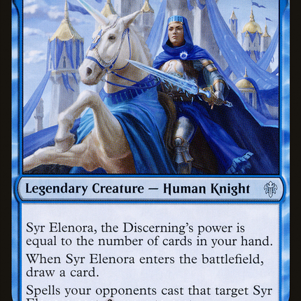 Syr Elenora, the Discerning [The List]