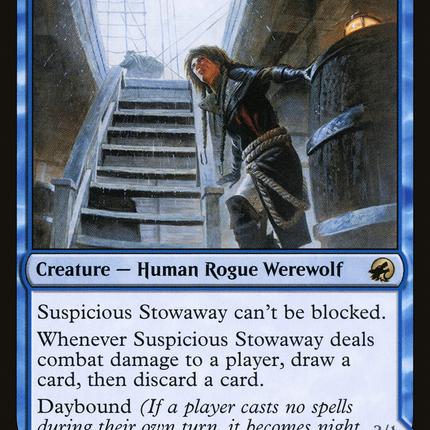 Suspicious Stowaway // Seafaring Werewolf [Innistrad: Midnight Hunt]