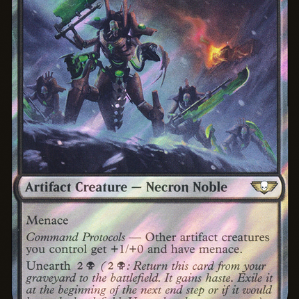 Skorpekh Lord [Warhammer 40,000 Commander] Surge Foil