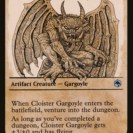 Cloister Gargoyle (Showcase) [Adventures in the Forgotten Realms]