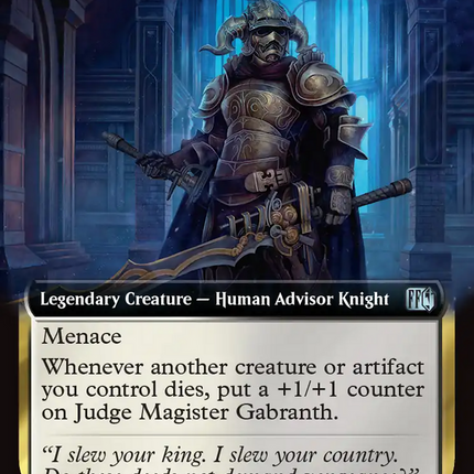 Judge Magister Gabranth (Extended Art) [FINAL FANTASY]