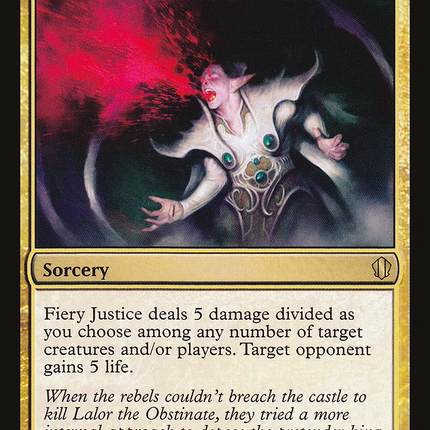 Fiery Justice [Commander 2013]