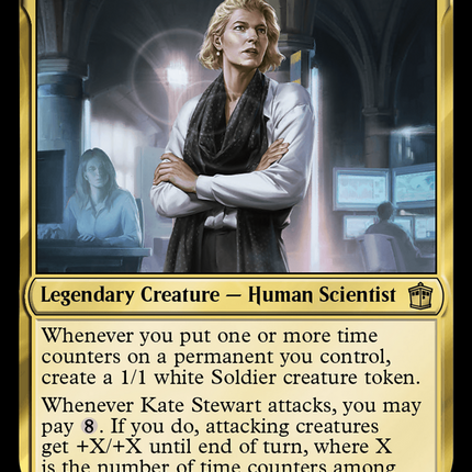 Kate Stewart [Doctor Who] Surge Foil