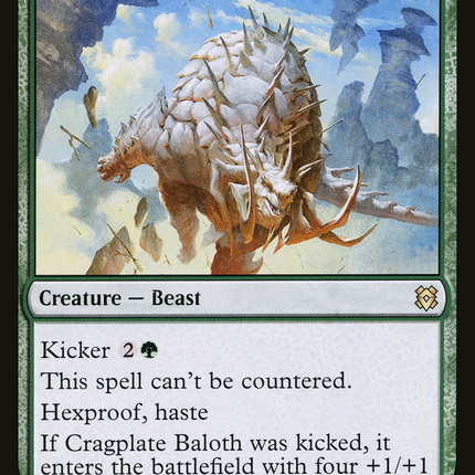 Cragplate Baloth [Zendikar Rising]