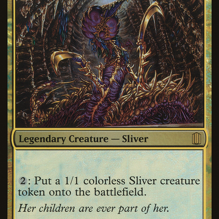 Sliver Queen [Commander's Arsenal Oversized] Foil