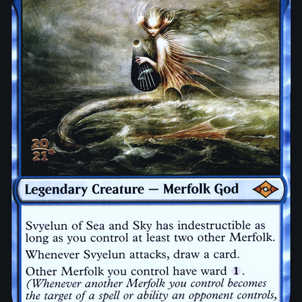 Svyelun of Sea and Sky [Modern Horizons 2 Promos] Prerelease Foil