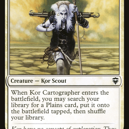 Kor Cartographer [Commander Legends]