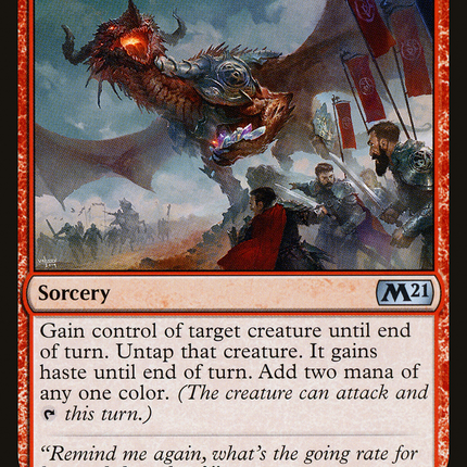 Traitorous Greed [Core Set 2021]
