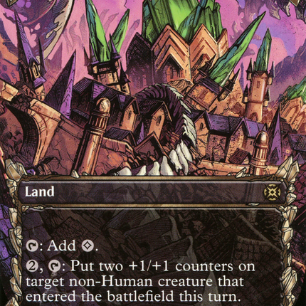 Drannith Ruins (Showcase) (Borderless) [March of the Machine: The Aftermath]