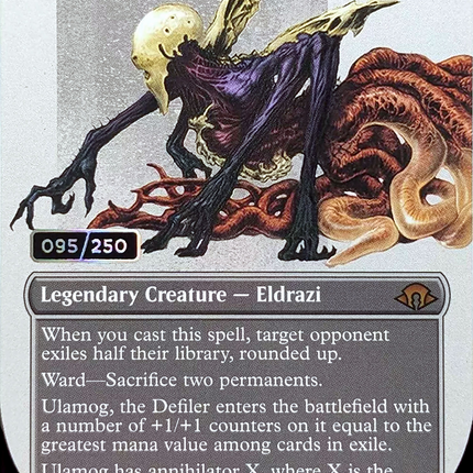 Ulamog, the Defiler (Borderless) [Modern Horizons 3] Serialized Foil