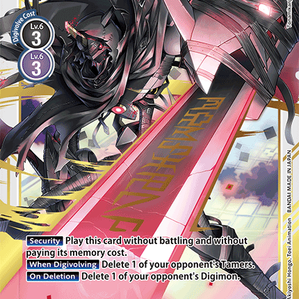 Omnimon Zwart Defeat [BT5-112] [Battle of Omni]