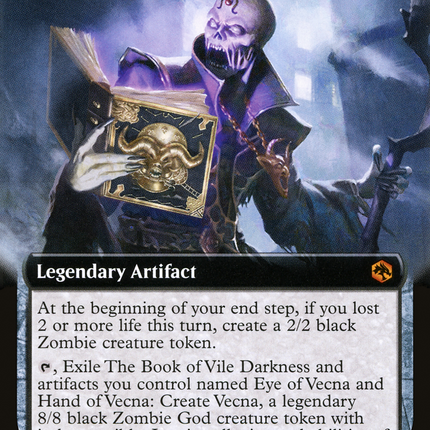 The Book of Vile Darkness (Extended Art) [Adventures in the Forgotten Realms]