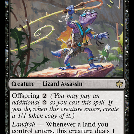 Iridescent Vinelasher [Bloomburrow Promos]