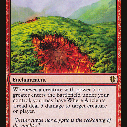 Where Ancients Tread [Commander 2013]