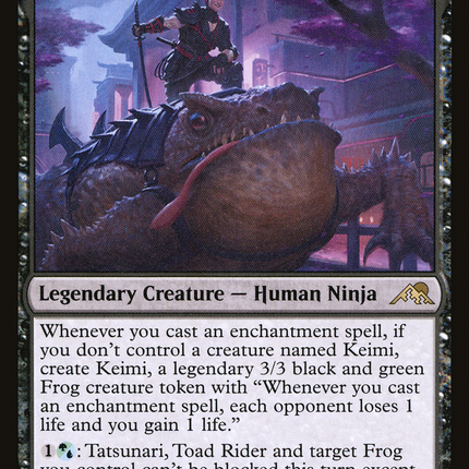 Tatsunari, Toad Rider [Kamigawa: Neon Dynasty]
