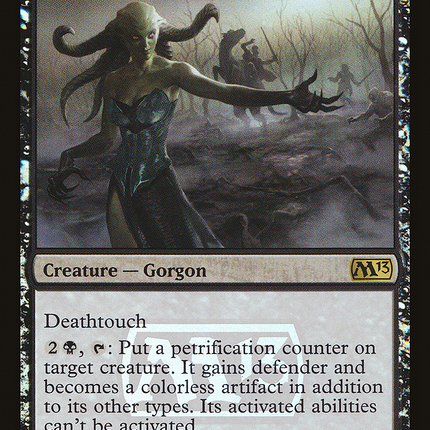 Xathrid Gorgon [Magic 2013 Promos] Prerelease Foil