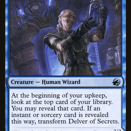 Delver of Secrets // Insectile Aberration [Innistrad: Midnight Hunt]