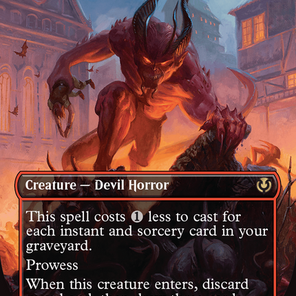 Bedlam Reveler (Borderless) [Innistrad Remastered] Foil