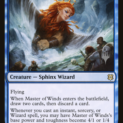 Master of Winds [Zendikar Rising Promos]