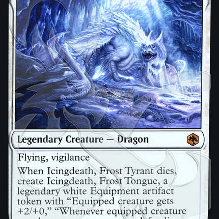 Icingdeath, Frost Tyrant [Adventures in the Forgotten Realms Promos] Foil